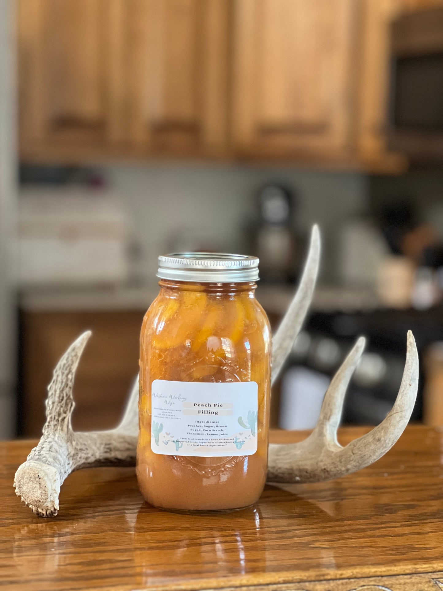 Homemade Peach Pie Filling